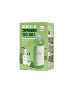 ست تونر و آمپول لیفتینگ و کوچککننده منافذ گوجه سبز سونگبون ادیتور - sungboon editor Green Tomato Pore Lifting Ampoule Toner